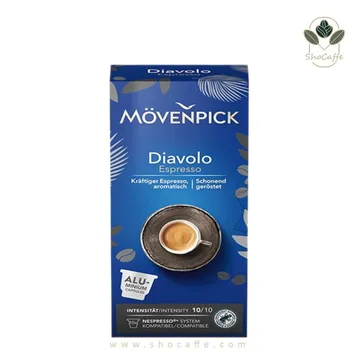 کپسول قهوه نسپرسو موونپیک دیاوولو اسپرسو  Movenpick Diavolo Espresso